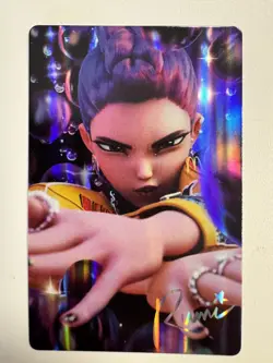 Mcdonalds Kpop Demon Hunter Holofoil RUMI Card - Image 1