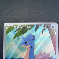 Pokemon TCG Destined Rivals Misty's Lapras Full Art Holo Card 194/182 - Image 5