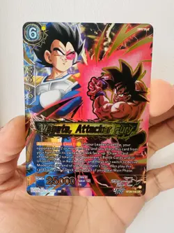 Dragon Ball Super Card Game Vegeta , Attacker Fury Bt29-146 CR - Mint! - Image 1