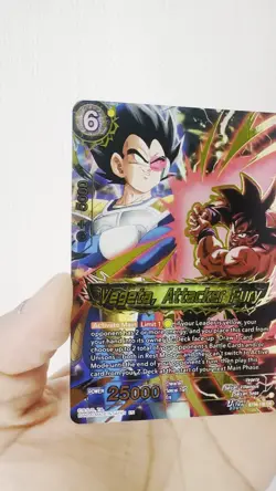 Dragon Ball Super Card Game Vegeta , Attacker Fury Bt29-146 CR - Mint! - Image 2