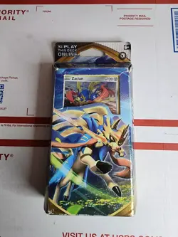 Pokemon Cards - Sword & Shield: Rebel Clash Theme Deck - ZACIAN - New - Image 1