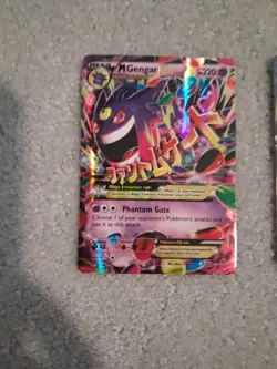 Pokemon XY Mega EX Full Art Lot, Gengar, Lucario, Scizor, Houndoom English Cards - Image 5