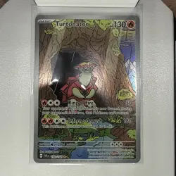 Pokemon TCG Turtonator Stellar Crown Illustration Rare Card 146/142 - Image 1