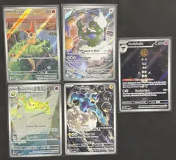 Pokemon Scarlet & Violet Promo Card Lot Of 5 - Image 1