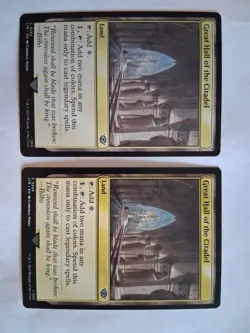 MTG LOTR Great Hall of the Citadel x2 LTR Land Card Lot NM Lord of the Rings - Image 2