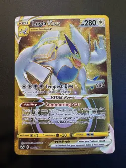 Lugia VStar 211/195 Silver Tempest Pokemon Card - Image 1