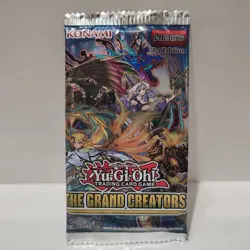 Konami Yu-Gi-Oh! TCG The Grand Creators Booster Pack - 7 Cards - Image 1