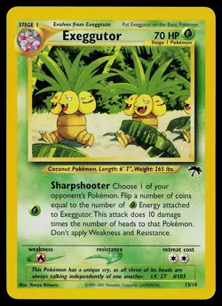 Pokemon Card - Exeggutor Southern Islands 13/18 - Image 1