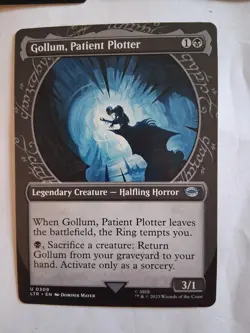 MTG Gollum, Patient Plotter x3 LOTR LTR (1 Showcase) Playset Lot NM Magic Cards - Image 2