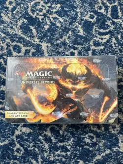 Magic the Gathering Lord of the Rings Set Booster Box New Sealed - Image 1