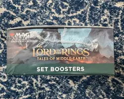 Magic the Gathering Lord of the Rings Set Booster Box New Sealed - Image 5