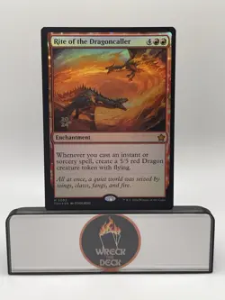 Rite of the Dragoncaller (Prerelease Promo) Foundations Foil - Image 1