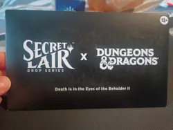 MTG Secret Lair Dungeons Dragons Death is in the Eye of the Beholder II NonFoil - Image 1