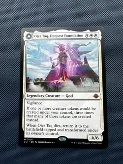 Ojer Taq, Deepest Foundation / Temple of Civilization LCI MTG 26 M/NM 1x - Image 1