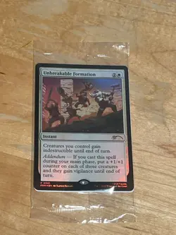 Magic The Gathering x TMNT NYCC Exclusive Promo Unbreakable Formation Sealed - Image 1