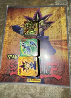 Yu-Gi-Oh! Panini Staks Collection - Official Binder + 160 Staks (22 Holos) 2002 - Image 1