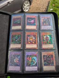 Yu-Gi-Oh Collection Binder - Assortment Of Starlights, Prismatic, Secret Rares - Image 1
