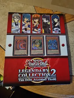 Yugioh Legendary Collection 2 The Duel Academy Years Binder w/cards Yu-Gi-Oh - Image 1