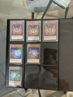 Yu-Gi-Oh Binder Collection 100+ Cards All Holo and Deck Cores Included - Image 2