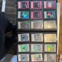 Yu-Gi-Oh Joblot Collection Binder Holos Rare Card Pages Blue Eyes, Dark Magician - Image 3