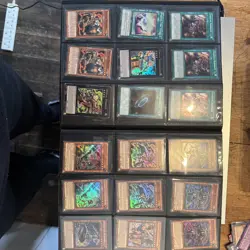 Yu-Gi-Oh Joblot Collection Binder Holos Rare Card Pages Blue Eyes, Dark Magician - Image 4