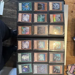 Yu-Gi-Oh Joblot Collection Binder Holos Rare Card Pages Blue Eyes, Dark Magician - Image 5