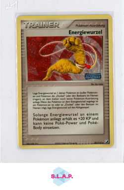 ENERGIEWURZEL POKEMON 83/115 2005 EX UNSEEN FORC3S GERMAN - Image 1