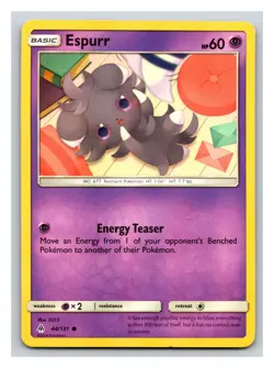 Pokemon Espurr - 44/131 - Common Forbidden Light PP8 - Image 1