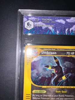 2003 Pokemon Umbreon Skyridge Holo Rare #H30/H32 Eng - Image 2