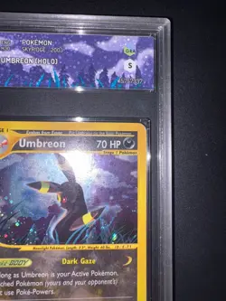 2003 Pokemon Umbreon Skyridge Holo Rare #H30/H32 Eng - Image 3