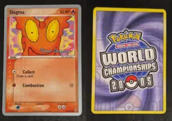 Slugma 74/107 - World Championships 2005 - Pokemon MP Small Border Creases - Image 3