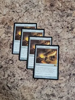 MTG 4x Pyromancer's Gauntlet Artifact Playset Near Mint Unplayed X4 - Image 1