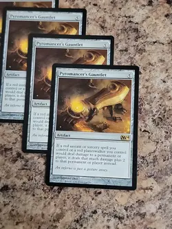 MTG 4x Pyromancer's Gauntlet Artifact Playset Near Mint Unplayed X4 - Image 3
