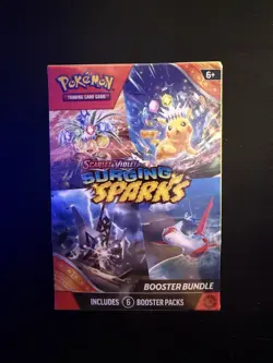 Pokemon TCG Surging Sparks Booster Bundle (6 Packs) Factory Sealed! - Image 1