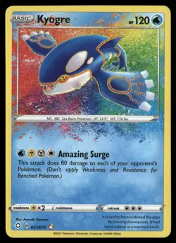 Kyogre Shining Fates 021/072 Pokemon TCG - Image 1