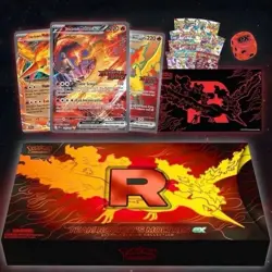 Pokemon Team Rocket’s Moltres EX Ultra Premium Collection Sealed UPC - Image 3