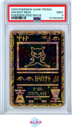 ANCIENT MEW POKEMON 2000 MOVIE POKEMON GAME MOVIE 2000 PSA 9 - Image 1