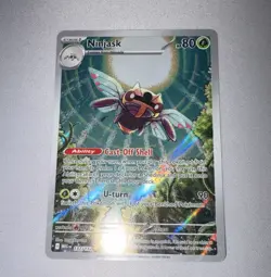 Pokemon Ninjask 137/132 Me01: Mega Evolution Illustration Rare Holo 80 HP - Image 1