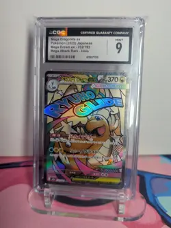 Pokemon Mega Dragonite EX Mega Dream CGC 9 232/193 Japanese - Image 1