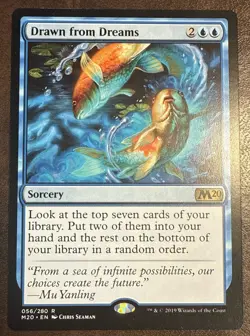 Drawn from Dreams NM #56 Core Set 2020 MTG - NM, Mint - Unplayed - Image 1