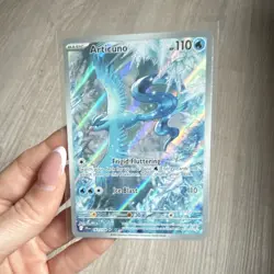 Pokemon TCG Articuno 161/159 Sv09 Journey Together Illustration Rare Holo - Image 2