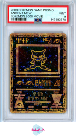 ANCIENT MEW POKEMON 2000 MOVIE POKEMON GAME MOVIE 2000 PSA 9 - Image 1