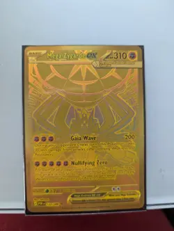 Pokemon Perfect Order Mega Zygarde EX Gold Mega Hyper Rare 124/88 - Image 2