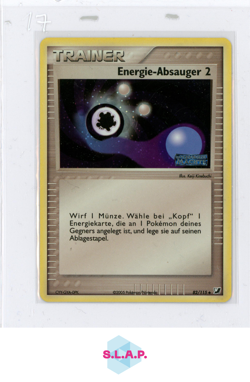 ENERGIE-ABSAUGER 2 POKEMON 82/115 2005 EX UNSEEN FORC3S GERMAN - Image 1