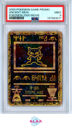 ANCIENT MEW POKEMON 2000 MOVIE POKEMON GAME MOVIE 2000 PSA 9 - Image 1