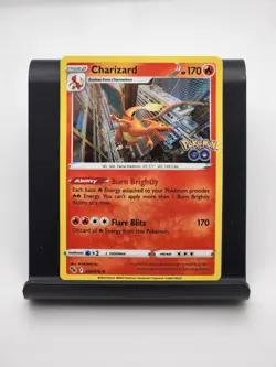 Charizard 010/078 Holo Rare Pokemon GO Pokemon Holo - Image 1