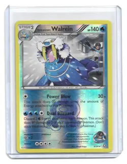 2015 Pokemon - Double Crisis Team Aqua's Walrein #5/34 Reverse Holo - Image 1