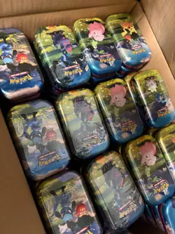 🔥Pokemon TCG Ascended Heroes Mini Tin x 5 🔥Complete Set New & Sealed - Image 3