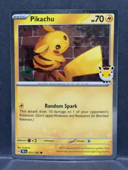 Pikachu 51/162 Pokemon Day 2026 Stamped Promo Pokemon TCG - Image 1