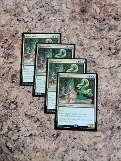 4x Mystic Snake Modern Masters 2 2015 Edition Magic the Gathering MTG X4 - Image 2